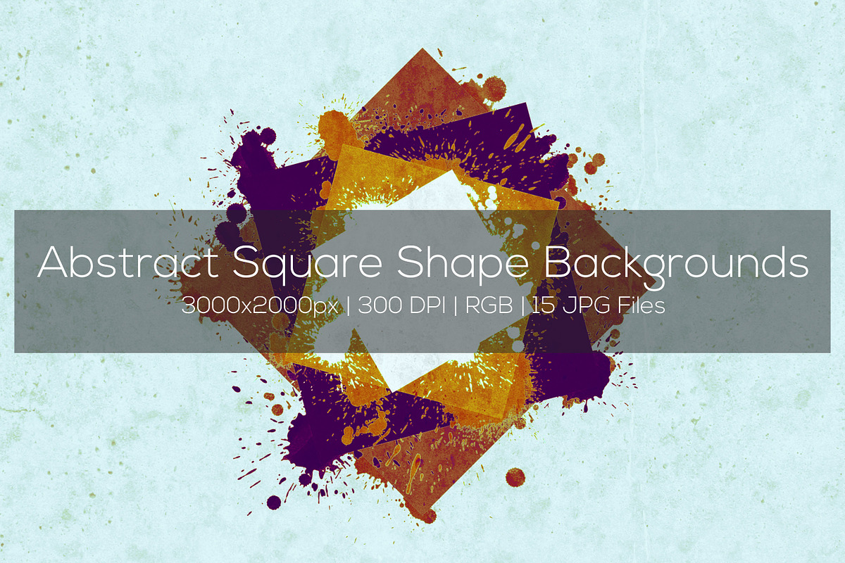 Abstract Square Shape Backgrounds in Textures - product preview 8