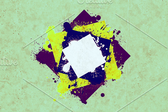 Abstract Square Shape Backgrounds in Textures - product preview 2