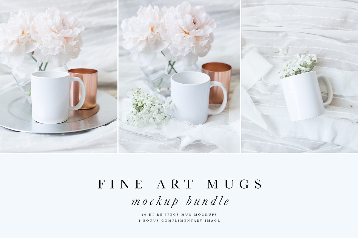 Fine Art Mug Mockup Bundle in Product Mockups - product preview 8