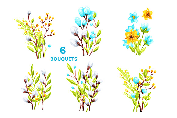 Vector Easter Set in Illustrations - product preview 3