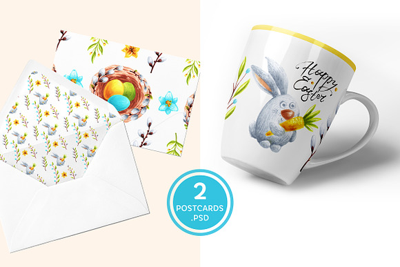 Vector Easter Set in Illustrations - product preview 4