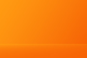 Studio Background - Abstract Bright luxury orange Gradient horizontal studio room wall background for display product ad website template.