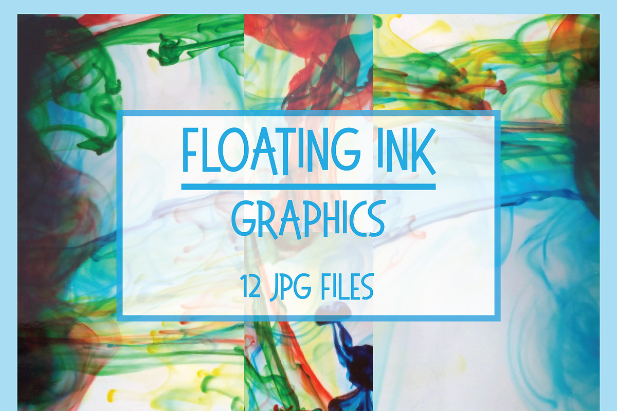 Floating Ink Graphics in Patterns - product preview 8