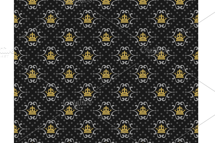 Royal seamless pattern in Patterns - product preview 8