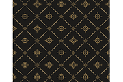  Classic pattern in dark colors