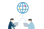 Illustration of network avatar
