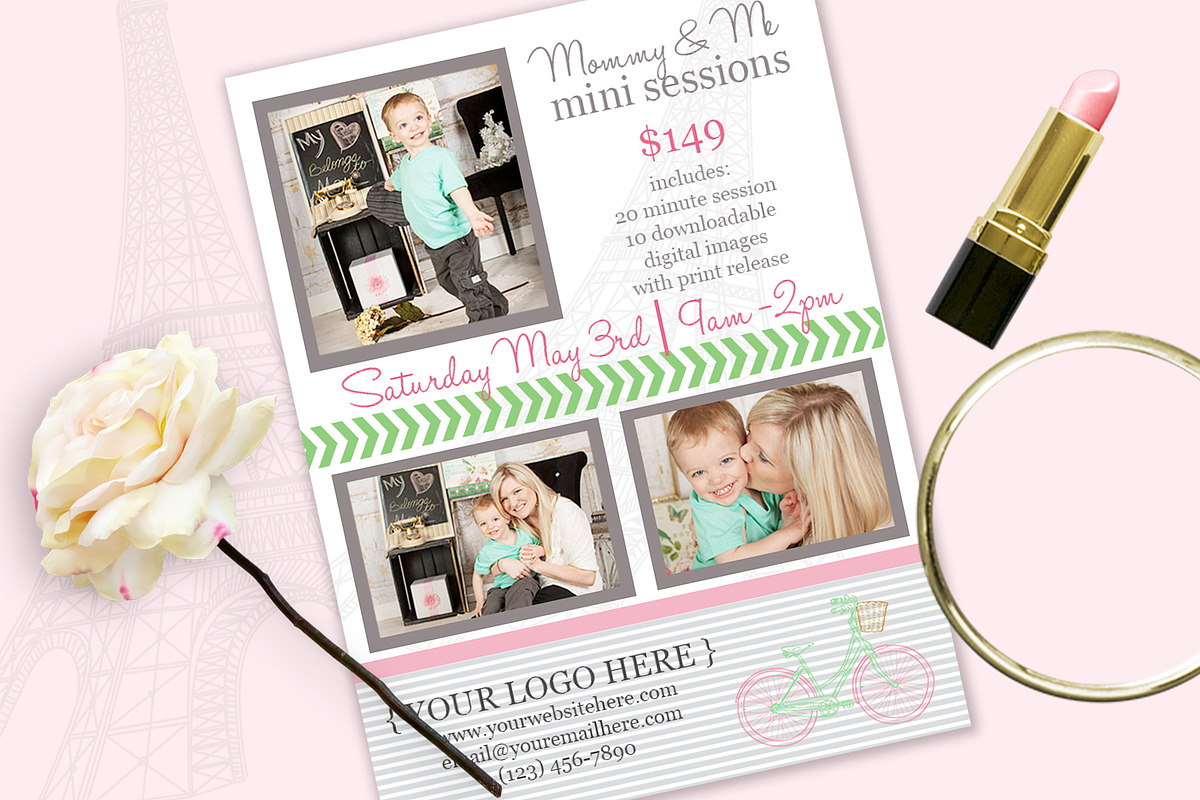 French Mothers Day Mini Session in Email Templates - product preview 8