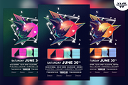 Pure Minimal Abstract Flyer Template