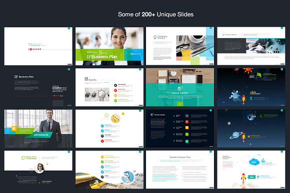 Business Plan Presentation in Presentation Templates - product preview 1