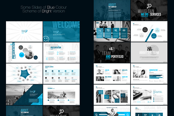 Fresy Business Keynote Template in Keynote Templates - product preview 2