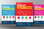 Premium Website Design Flyer