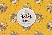 Romantic Ditsy Floral Pattern