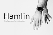 HAMLIN - Minimal Typeface + Web Font