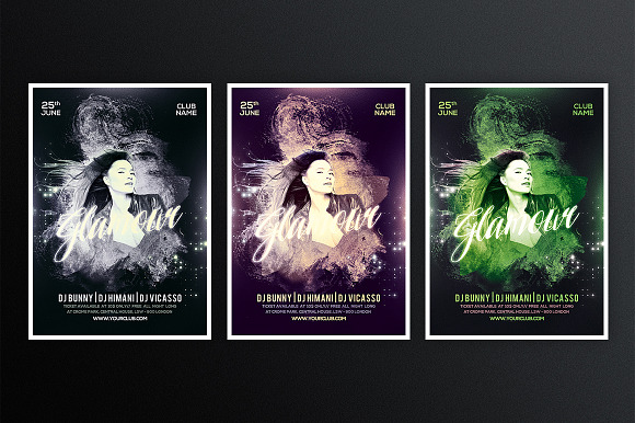 Glamour 1 in Flyer Templates - product preview 1