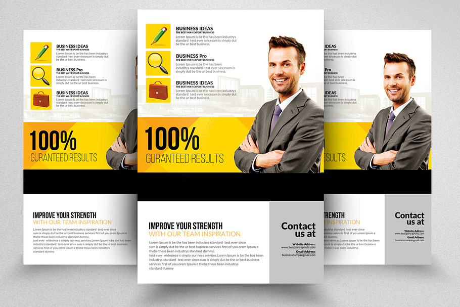 Auditing Firm Flyer Templates in Flyer Templates - product preview 8