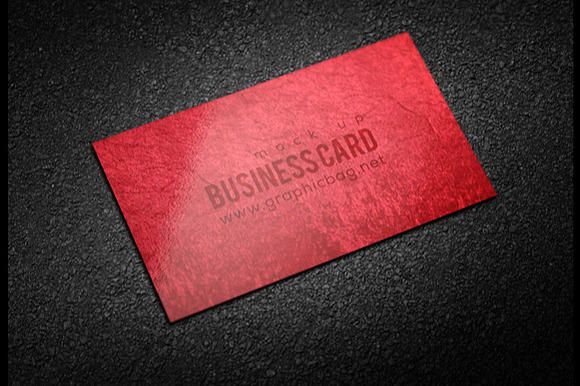 Shainy Business card Mockups in Print Mockups - product preview 1