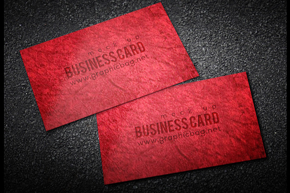 Shainy Business card Mockups in Print Mockups - product preview 2