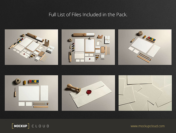 Art & Craft / Stationery Mock-Up in Print Mockups - product preview 3