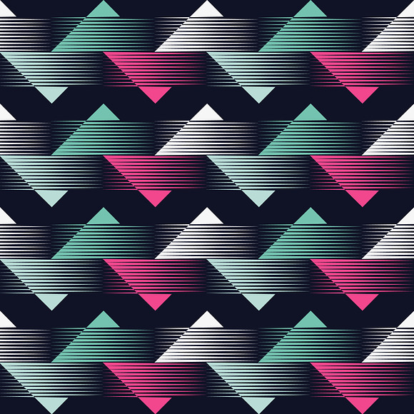 Seamless geometric pattern. in Patterns - product preview 4