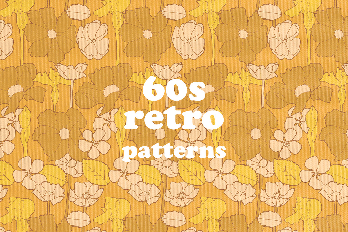 60s Retro Pattern Prints in Patterns - product preview 8