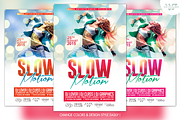 Slow Motion Flyer Template