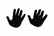 Child & Adult Hands SVG files