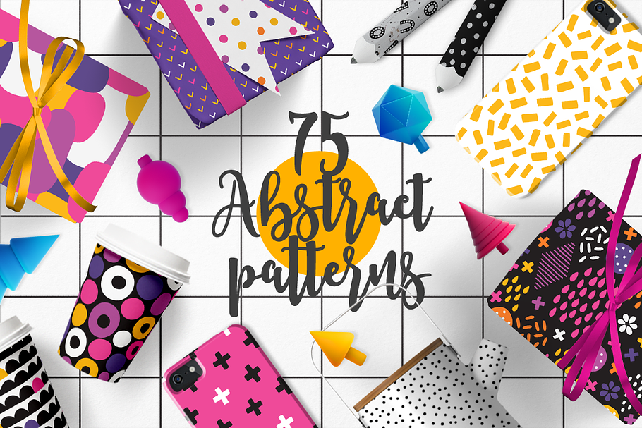 75 Abstract Seamless Patterns in Patterns - product preview 8