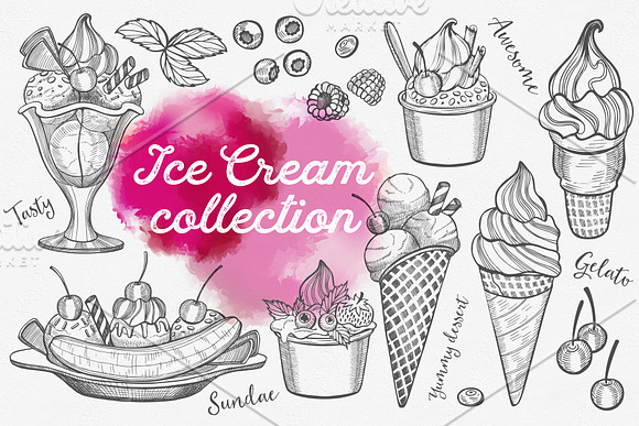 Food & Drink Illustrations in Illustrations - product preview 1