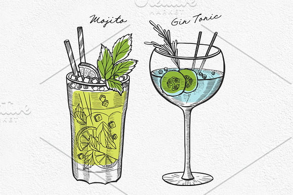 Food & Drink Illustrations in Illustrations - product preview 3