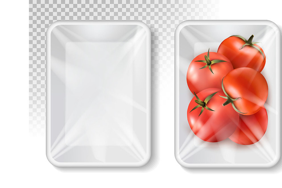Polypropylene plastic packaging  in Illustrations - product preview 8
