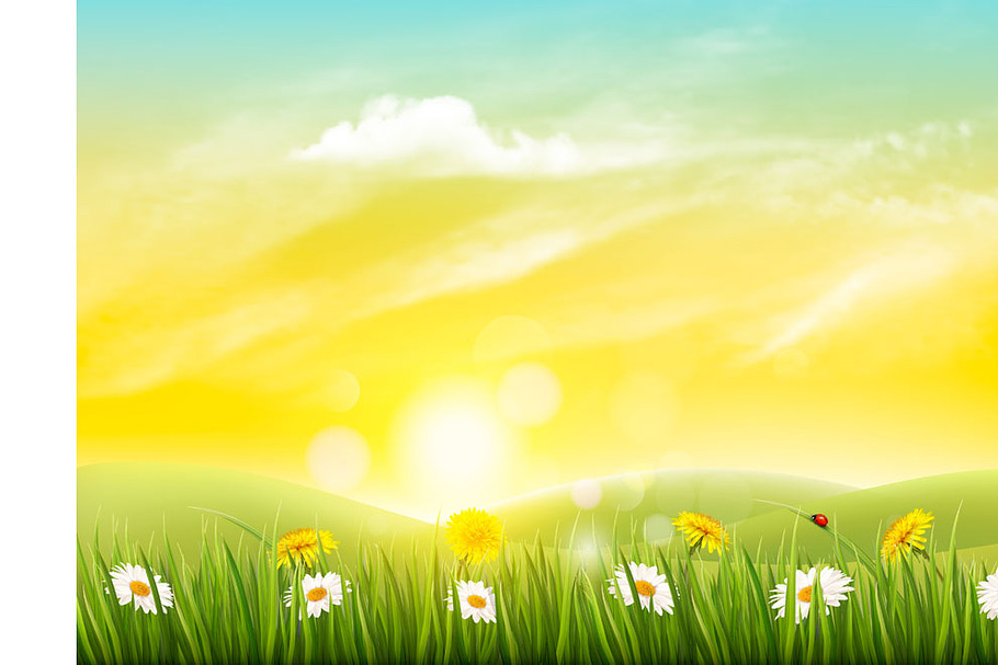 Happy summer holidays background in Illustrations - product preview 8