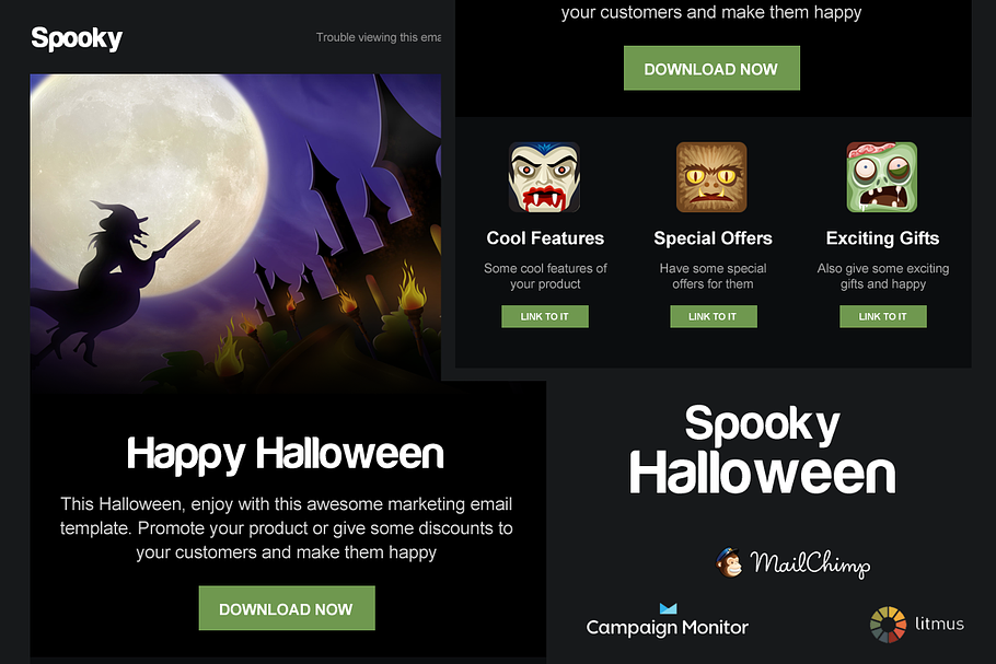 Spooky - Halloween Email Template