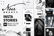Instagram Stories - Noir Beauty Ed.