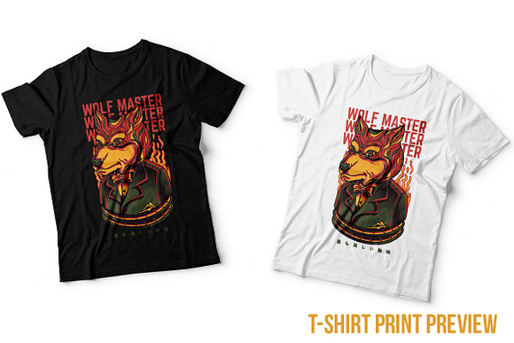 Wolf Master Illustration in Illustrations - product preview 4