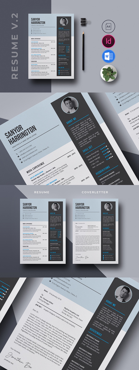 10 in 1 Resume Bundle in Resume Templates - product preview 2