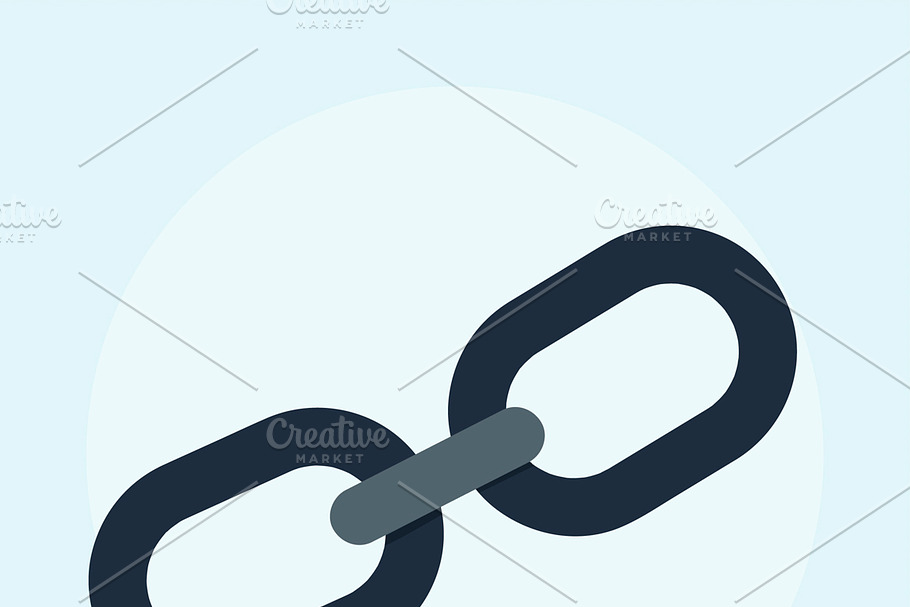 Illustration of connecting links in Illustrations - product preview 8