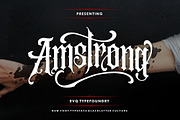 Amstrong Typeface (intro sale)