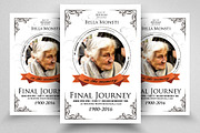 In the Loving Memory Flyer Template