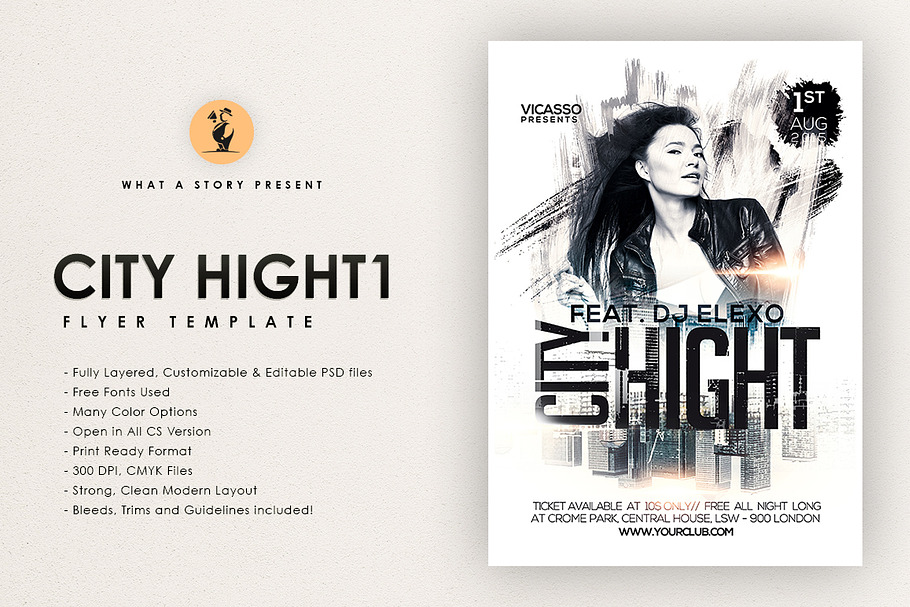 CITY HIGHT 1 in Flyer Templates - product preview 8