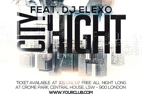 CITY HIGHT 1 in Flyer Templates - product preview 4
