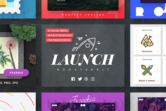 Launch Booster Kit in Instagram Templates - product preview 7