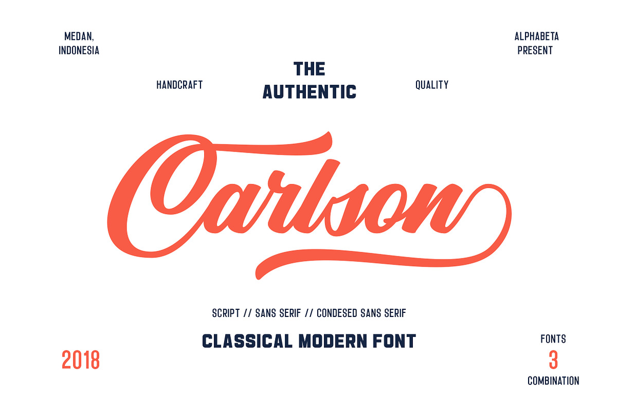 Carlson | 3 Font Combination in Display Fonts - product preview 8