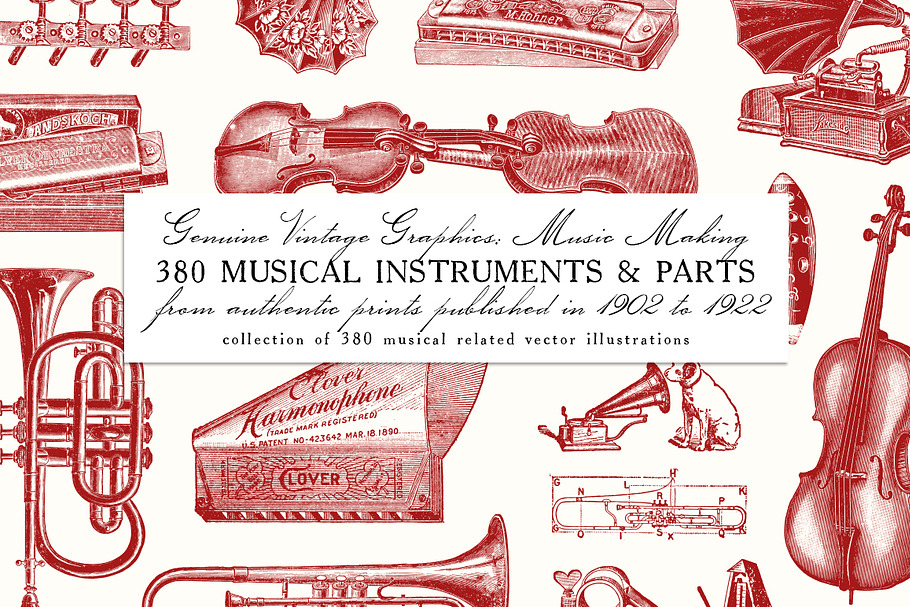 Music Making: 380 Musical Instrume.. in Illustrations - product preview 8