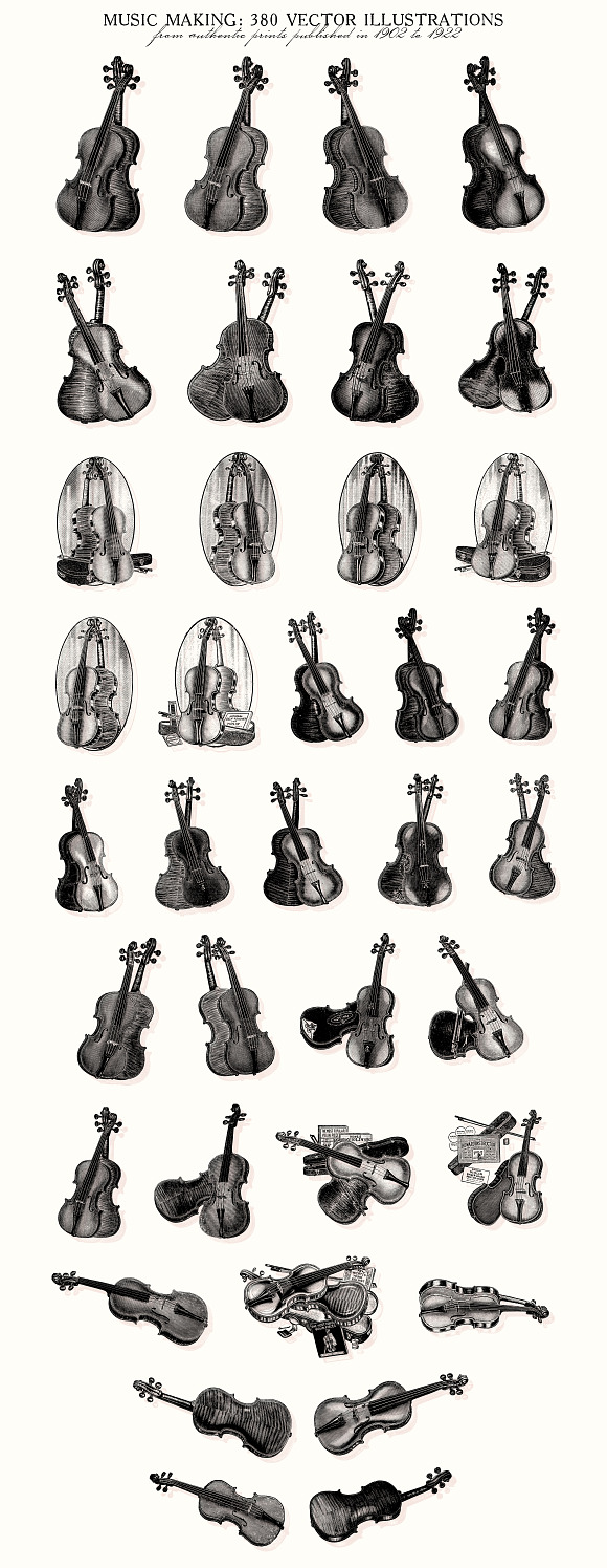 Music Making: 380 Musical Instrume.. in Illustrations - product preview 3