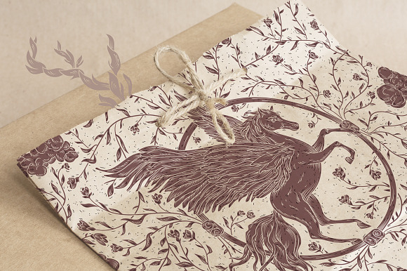 Mythical Animals patterns in Patterns - product preview 4