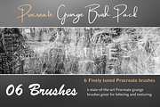 Procreate Grunge Brush Pack