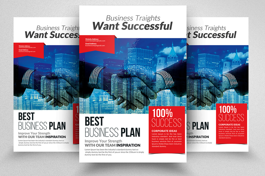 Investment Management Flyer in Flyer Templates - product preview 8