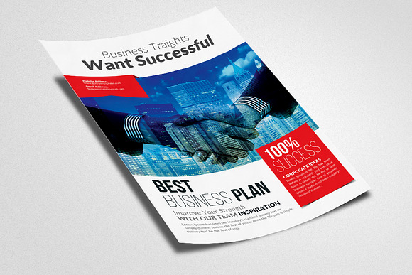 Investment Management Flyer in Flyer Templates - product preview 2