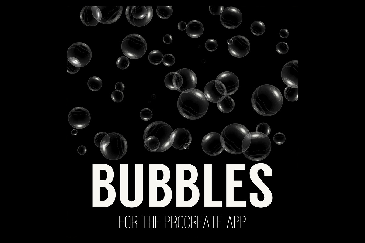 Realistic Bubble for Procreate in Photoshop Brushes - product preview 8