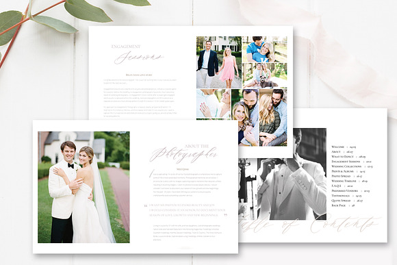 Wedding Photography Magazine PSD in Magazine Templates - product preview 1